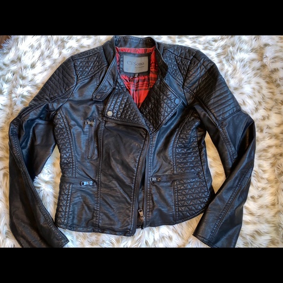 Leather jacket